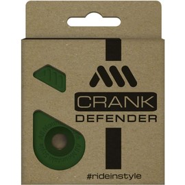 Protector de Bielas contra Impactos Crank Defender de TPU para MTB Ligero y Resistente Compatible con Bielas de Carbono y Aluminio - Protección contra Impactos y Arañazos