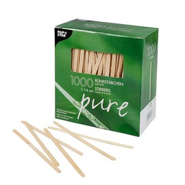 Pure Stirrers Open in Box Material Wood Natural