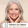OSDUE Black Mascara for Older Women, Waterproof Mascara, 2-Pack
