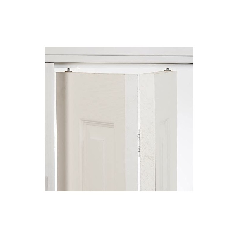 National Hardware N343-723 Complete Double Folding Door Hardware Set, 48-Inch,