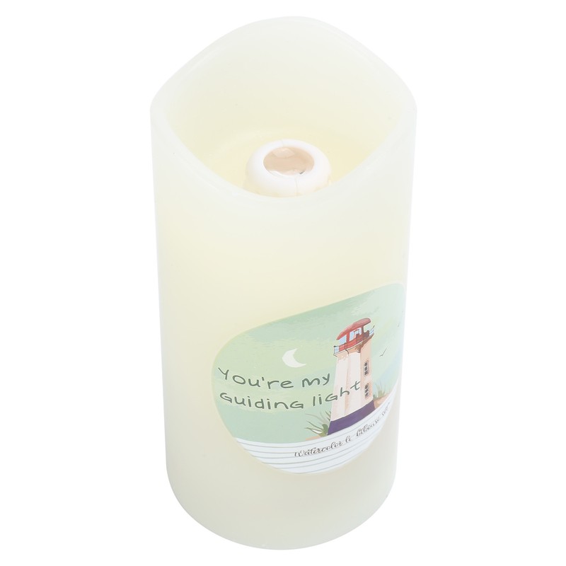 LED Electronic Candle Light Projector Light Flameless Candle Garden Home