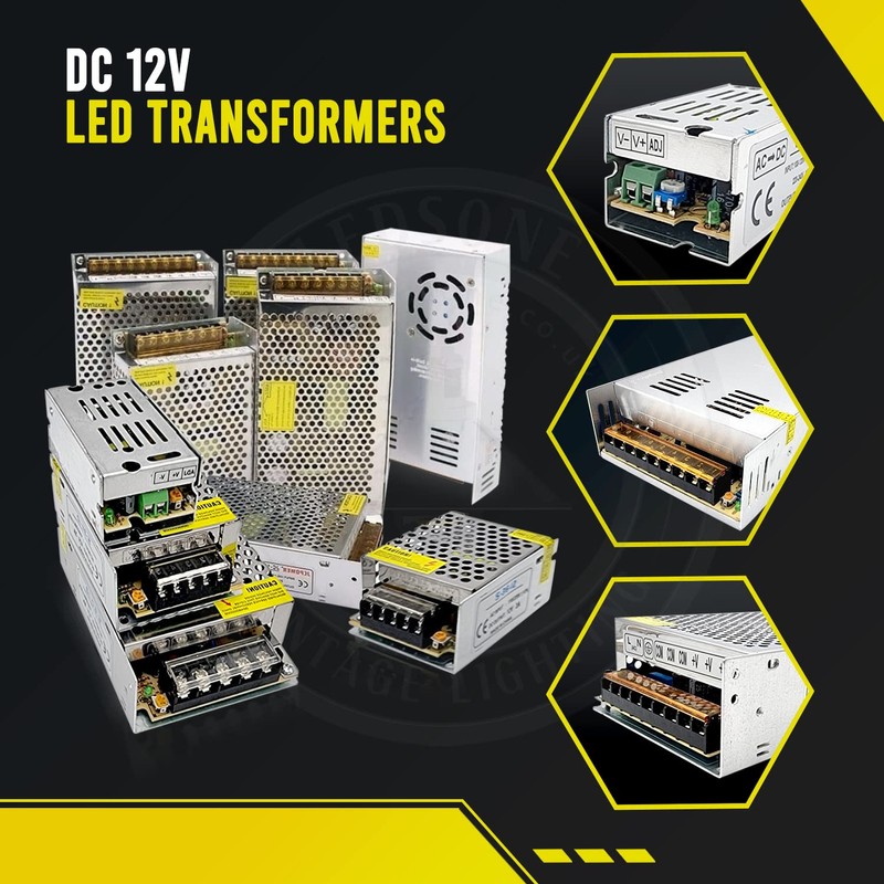 12V 150W, DC Universal Regulated Switching Power Supply, 110/220V AC