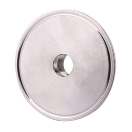 DERNORD Sanitary 3 Inch Tri Clamp to 1/2" NPT Female Tri Clover