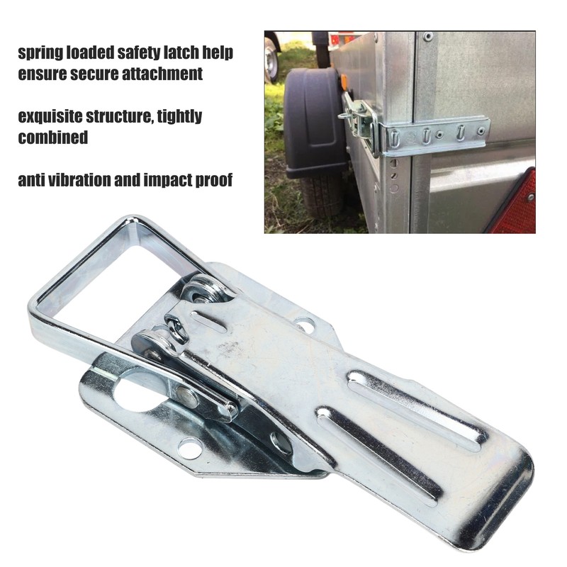 Trailer Door Latch Heavy Duty Galvanized Iron Door Handle Lift