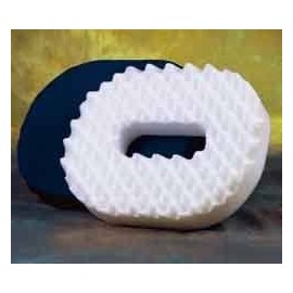 King Products Foam Donut Convoluted Cushion with Hole in Center to Relieve discomfort Size Medium 16" Navy Color