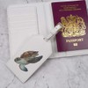 Azeeda 'Sea Turtle' Passport Cover & Luggage Tag Travel Set