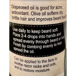 Garden Path Soaps BEARD OIL - Amish Handcrafted with Argan & Eucalyptus