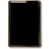 Lacquered Plodaku Business Card Tray (Stamp Bason), Black Border, Small,