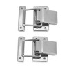 Hasp Latch Lock Spring Loaded Latch Catch Toggle Hasp 2pcs