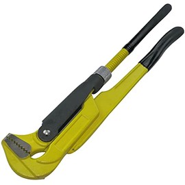 AERZETIX - C51139 - Pipe wrench Swedish 1 inch at 90° 325 mm in double "T" profile - pipe wrench plumber - plumber tool - DIN 5234 - steel CR-V