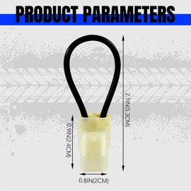 HAKA TOUGH UTV Seat Belt Bypass for for Honda Pioneer 520/Talon Accessories, Harness Override Switch Connector Jumper Plug for Honda Pioneer 520 2021+/Talon 1000R 1000X 2/4 Seat Accessories 2019-2024