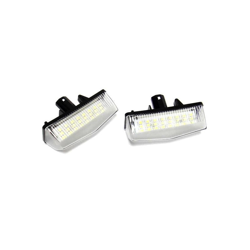 2 x LED License Plate Light White Canbus for Prius