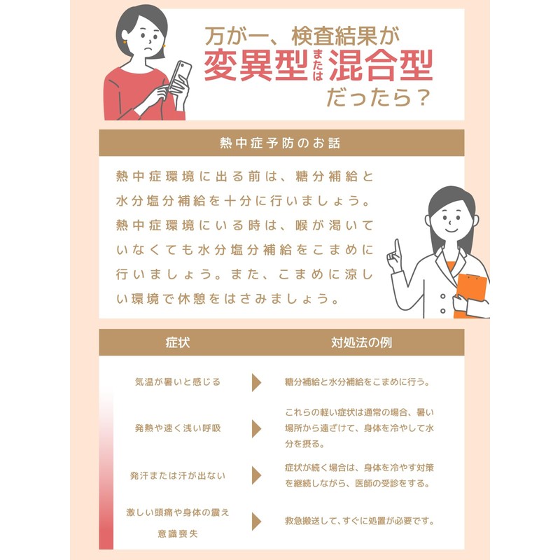 SmartSafety Heatstroke SSCPT2 Constitution Gene Test Kit for Examining Risk