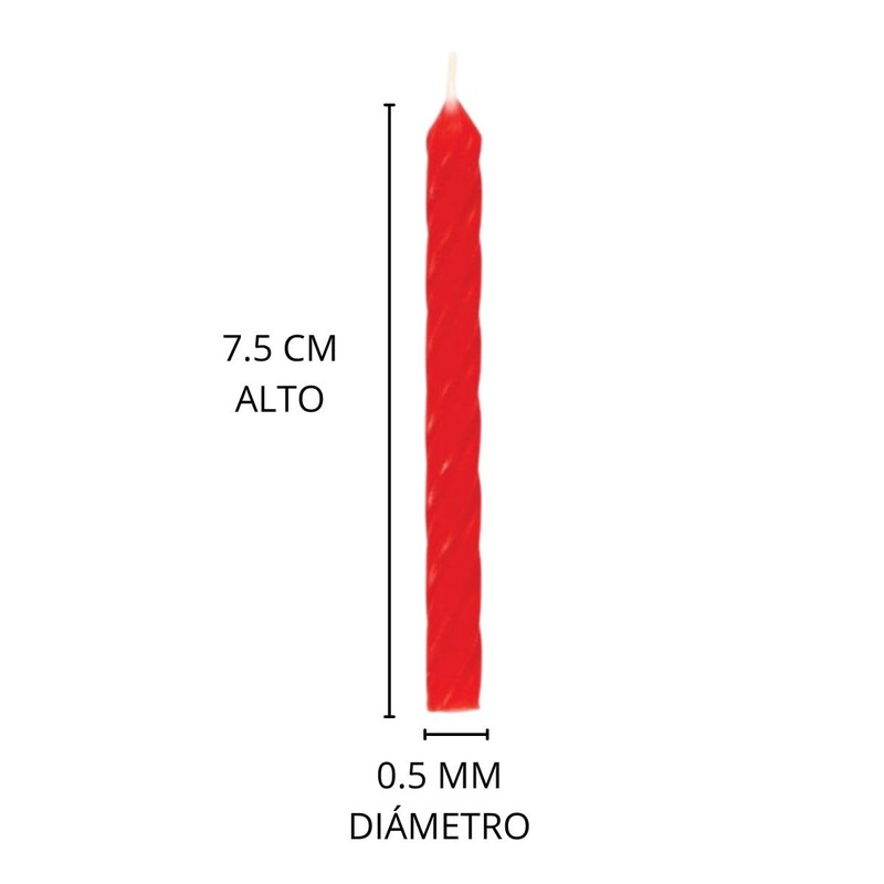 Velitas para pedir posada 5 paquetes con 20 pzas c/u-Luz