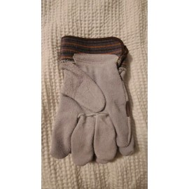 Wells Lamont Heavy Duty Work & Home Gloves 2 Pack Cowhide Palm Size L NWT