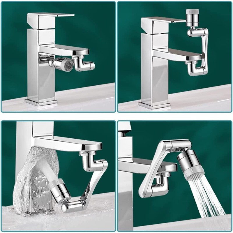1080° Aireador Extensor de Grifo Giratorio, Grifo de Filtro de