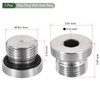 YOKIVE M18 x 1.5 Stainless Steel Pipe Plug, Internal Hex