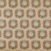 RUSPEPA Kraft Christmas Wrapping Paper Roll, Mini Roll, Wreath Design