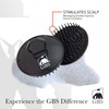 GBS Shampoo Scalp Massage Brush #100 6 Pack (3 Black