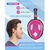 Greatever G2 Full Face Snorkel Mask with Latest Dry Top