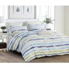 SLEEPBELLA Comforter Twin Size, 600 Thread Count Cotton Blue &
