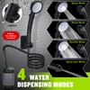 Spopal Portable Shower for Camping, [Long-Lasting] 6000mAh Rechargeable Camping Shower