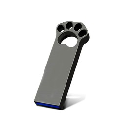 UFARID Cartoon USB 3.0 Flash Drive, USB Sticks, Metal Memory Stick, USB Stick, Data Storage, USB Stick, Waterproof, Jump Drive for Computers, Car Radios, Smart TV, etc. (128 GB, Grey)