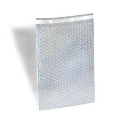 Bubble Out Bags 10 x 15.5â Inch Clear Lightweight 3/16â Bubble Cushioning Pouches Self-Sealing (Pack of 25)
