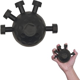 Hand Gripper Strengthener，Finger Grip Strengthener，Hand Exercisers for Strength，Finger Exerciser，Finger Grip Strength Trainer，Hand Grip Strengthener(Black)