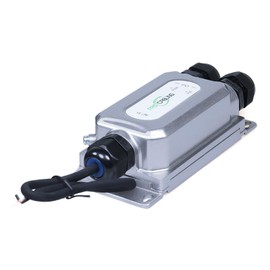 FASTCABLING Outdoor Industrial PoE++ Injector, 10/100/1000Mbps, IEEE802.3bt, Supplies up to 60W, 100-240V AC Input, Built-in Power Supply, IP67 Waterproof, 6kV Surge Protection, Distances up to 100M