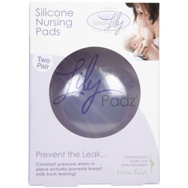 LilyPadz Reusable Nursing Pads - Large - 2 Pairs