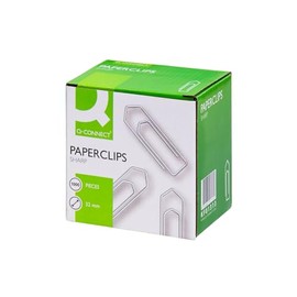 Q-Connect No Tear Paperclip, 32 mm KF01313 - Pack of 1000
