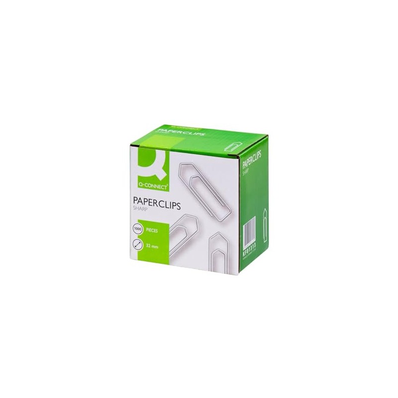 Q-Connect No Tear Paperclip, 32 mm KF01313 - Pack of