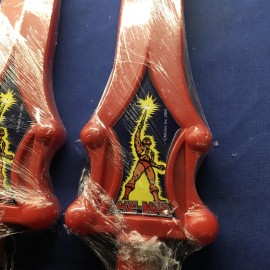 Mattel / HG Industries, INC. 1 Sword, 1983 He-man SWORD MASTERS UNIVERSE MOTU Sword Child Play  Red NOS