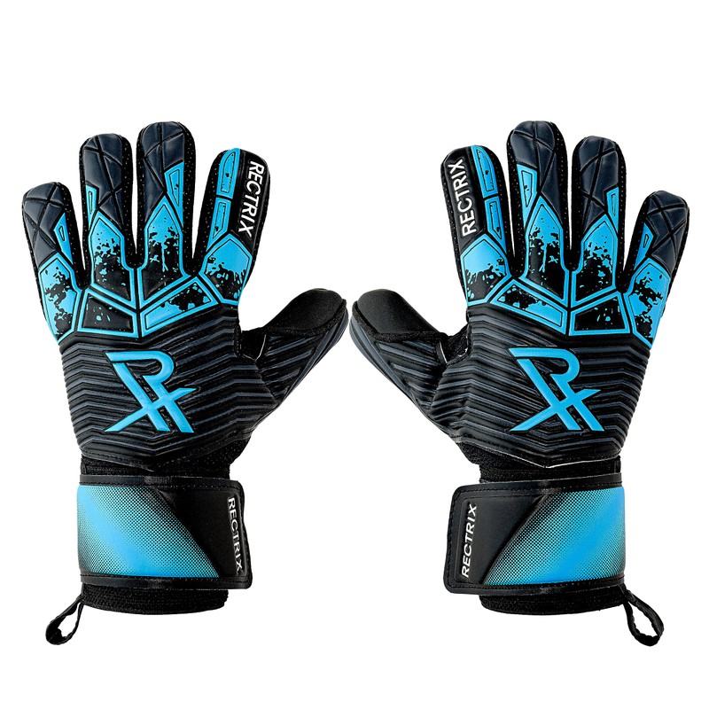 Rectrix Bold Goalkeeper Gloves - Fingersave Protection - German Latex
