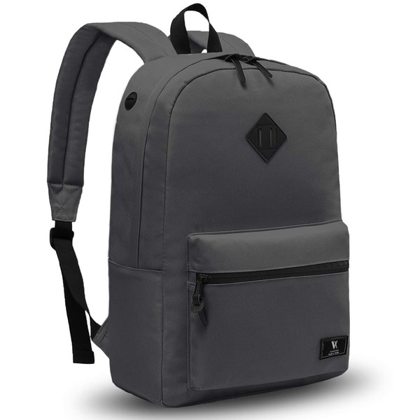 Lightweight Backpack for Men Women,Simple Causal Bookbag for School Travel Work