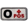EmbTao Type O Positive Tactical Blood Type Fastener Hook &