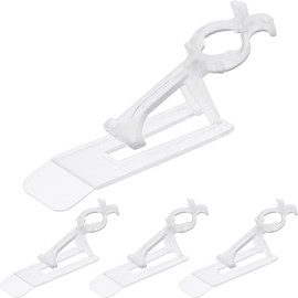 Christmas Light Clip All in One Outdoor Gutter Shingle Clips 110 Pieces Holiday Hanger Hooks Compatible with C9 C7 for Roof, Roof Ridge Line, Fence (Translucent)
