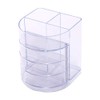 Plastic Desk Organizer Multifunctional with 3 Moving Drawers for Office