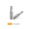sourcing map 5pcs T27H Torx Screwdriver Bit 1/4" Hex Shank