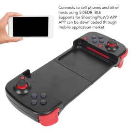 Ejoyous Handy Controller für Android Smartphone, Bluetooth Mobile Game Controller für PS Controller Drahtlos Gamepad Controller mit Einstellbarer Joystick
