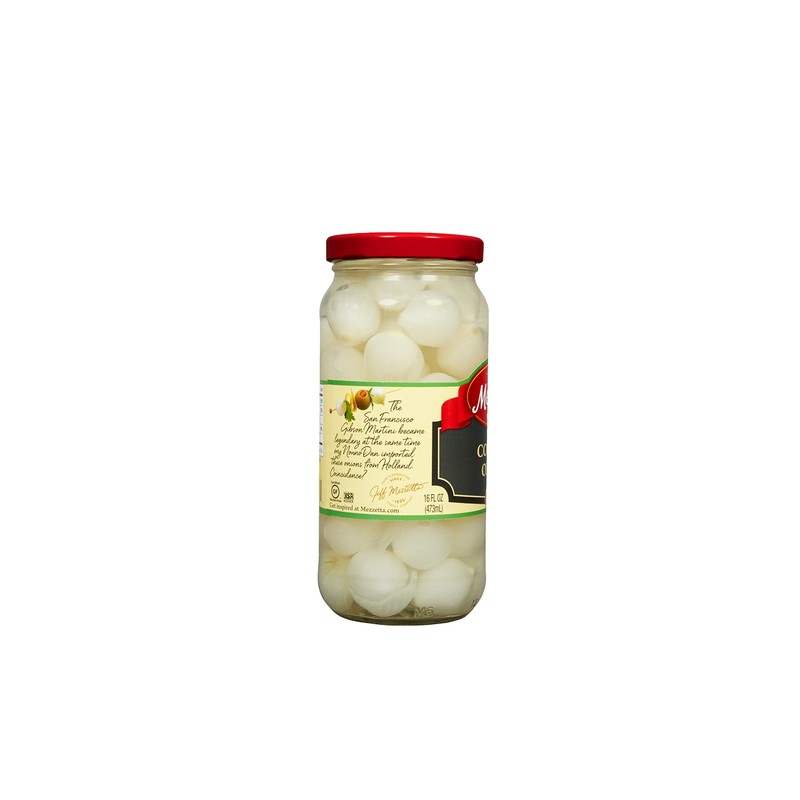 Mezzetta Cocktail Onions | Gluten Free, Keto, Kosher | 16