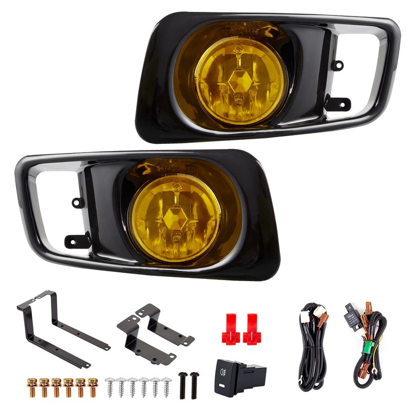 WEZEMLIGHT Driving Fog Lights Replacement For Honda Civic 1999 2000