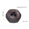 sourcing map Hex Threading Die M1.6 x 0.35 Metric Thread