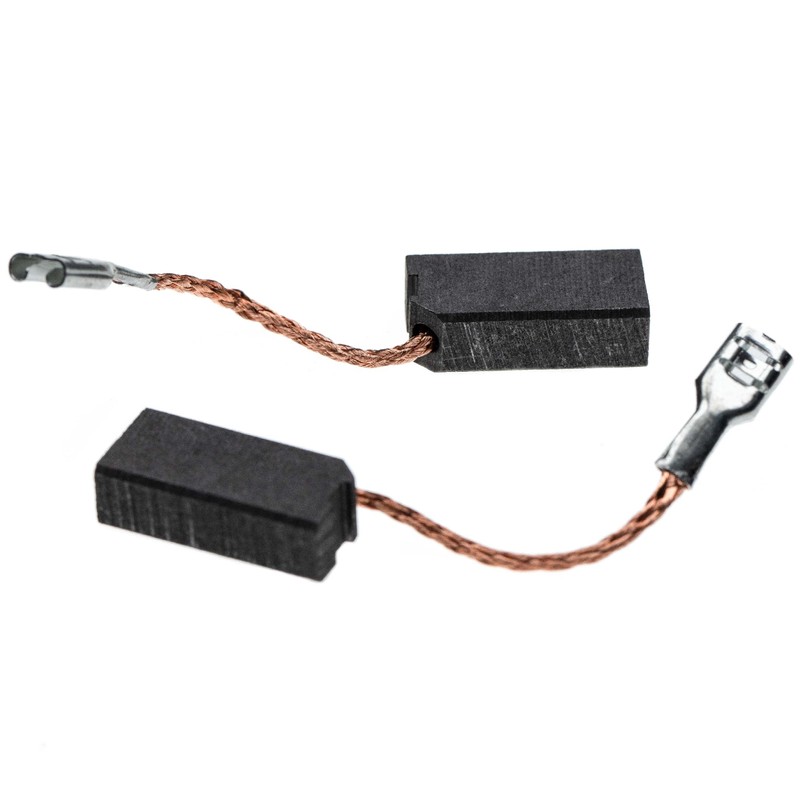 vhbw 2 x Carbon Brush Motor Carbon Abrasive Carbon 20