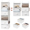 GRANNY SAYS 6-Shelf Hanging Organizer for Closet, Separable to 2