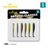 Lieblingsköder Rubber Bait 5 cm – 6 Rubber Fish, Colour