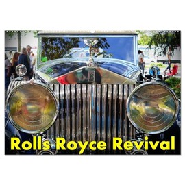Rolls Royce Revival (Wandkalender 2026 DIN A2 quer), CALVENDO Monatskalender: Die Automobile von Rolls Royce waren schon immer ein Mythos. Man ... fort. Auch die Quee (CALVENDO Mobilitaet)