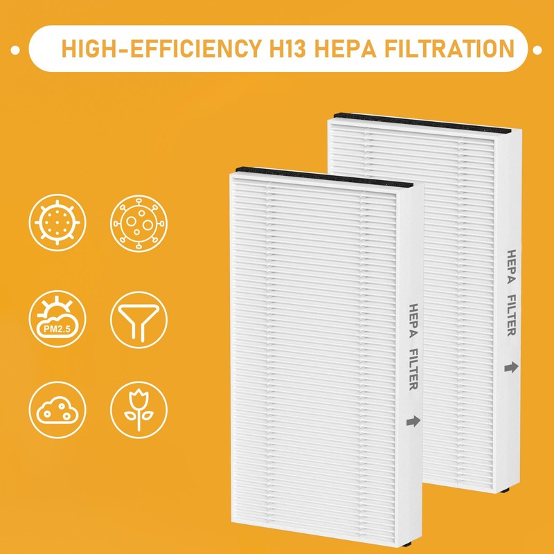 Allisfresh FV10VE1 Dust Air Filter Replacement Compatible with Panasonic Models