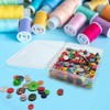 suaywo Pack of 12 Transparent Small Storage Boxes Plastic Mini